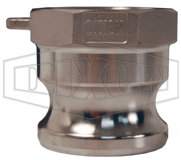 G150-A-SSBSP - Global Cam & Groove Type A Adapter x Female BSPP