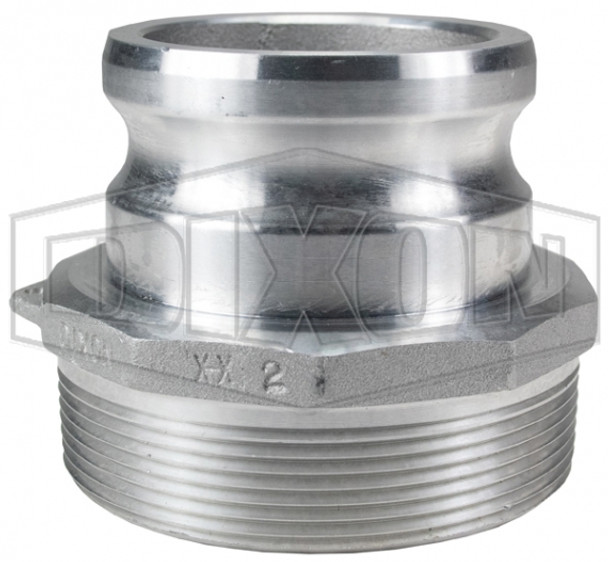 3040-F-AL - Cam & Groove Type F Jump Size Adapter x Male NPT