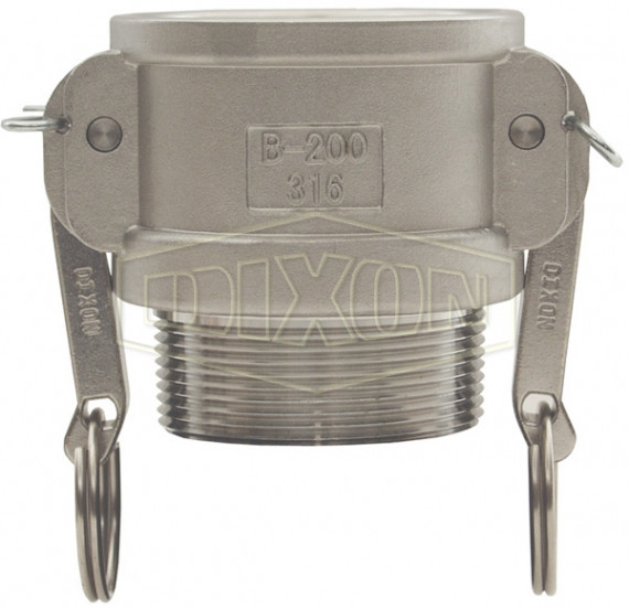 G150-B-SSBSP - Global Cam & Groove Type B Coupler x Male BPST