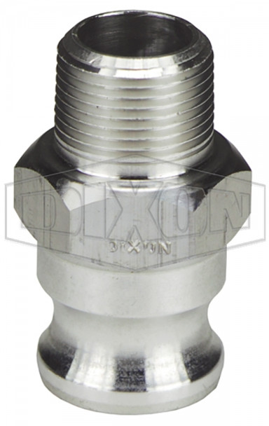 75-F-AL - Dixon Cam & Groove Type F Adapter x Male NPT 75-F-AL - Dixon Cam & Groove Type F Adapter x Male NPT