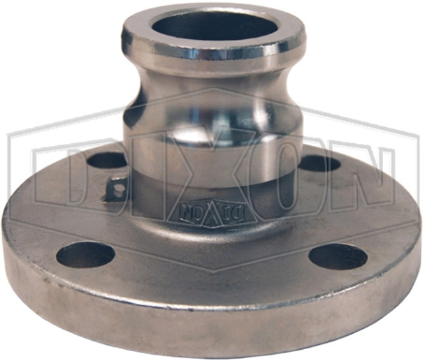 150-AL-SS - Dixon Cam & Groove Adapter x 150# Flange 150-AL-SS - Dixon Cam & Groove Adapter x 150# Flange