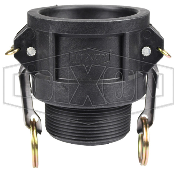 PPB200 - Glass-Filled Polypropylene Cam & Groove/Camlock Type B Coupler x Male NPT PPB200 - Glass-Filled Polypropylene Cam & Groove/Camlock Type B Coupler x Male NPT