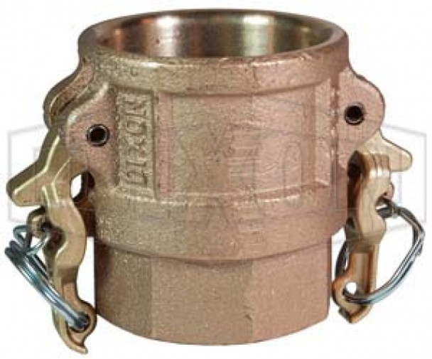 BD600 - Boss-Lock Cam & Groove Type D Coupler x Female NPT