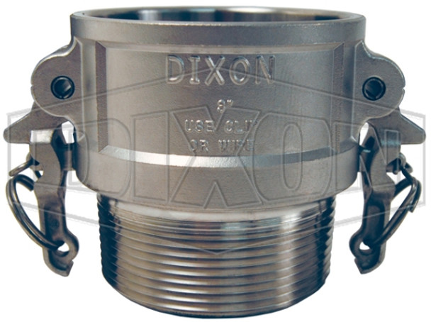 RB050BL - Boss-Lock Cam & Groove Type B Coupler x Male NPT
