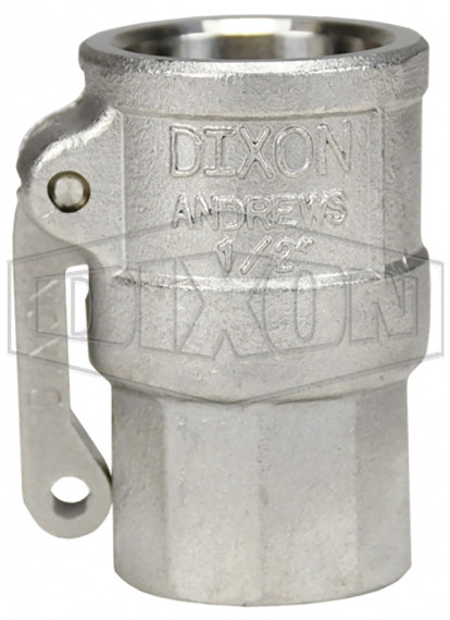 50-D-SS - Dixon Cam & Groove Type D Coupler x Female NPT
