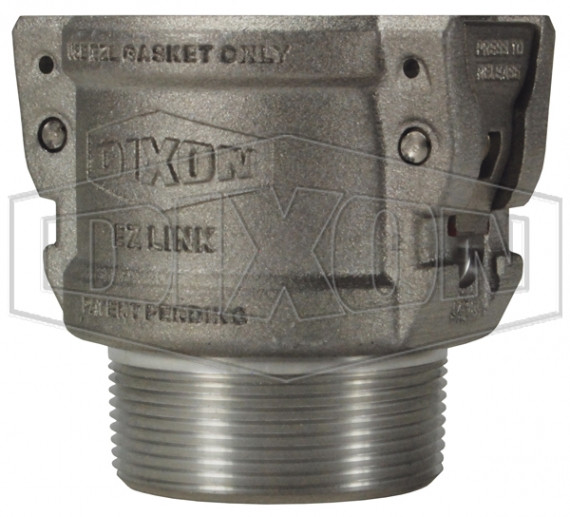 EZL150-B-AL - EZLink® Armless Cam & Groove Type B Coupler x Male NPT