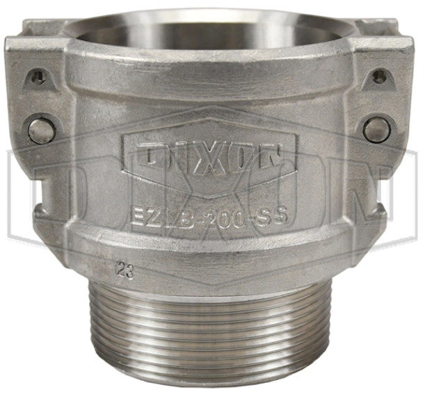 EZL150-B-SS - EZLink® Armless Cam & Groove Type B Coupler x Male NPT