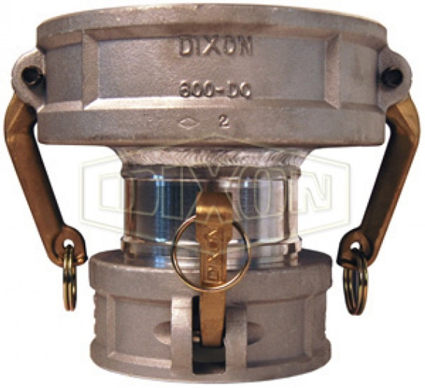 3040-DD-AL - Dixon Type DD Coupler x Coupler