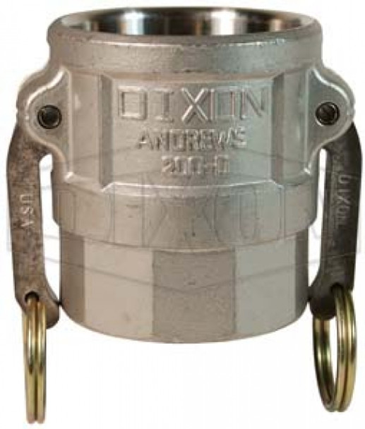 200-D-SS - Dixon Cam & Groove Type D Coupler x Female NPT