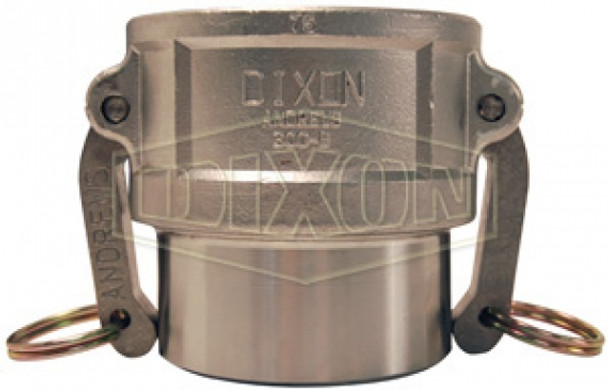 75DWBPSTSS - Dixon Cam & Groove Coupler Butt Weld to Schedule 40 Pipe/Socket Weld to Nominal Tubing