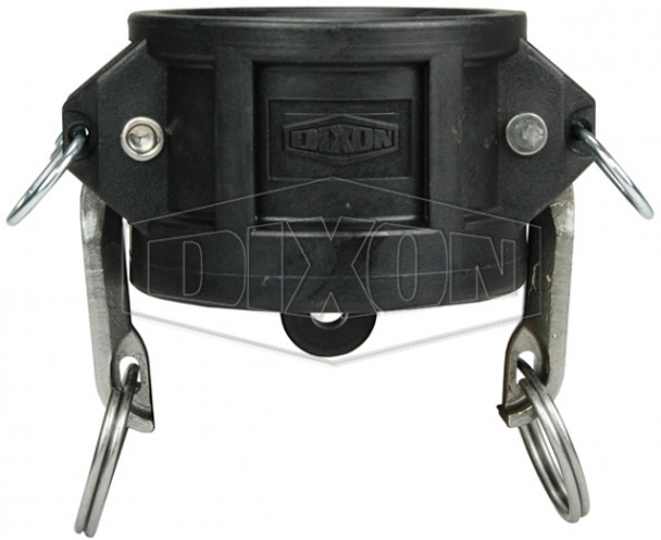 PPH300 - Glass-Filled Polypropylene Cam & Groove Type H Dust Cap