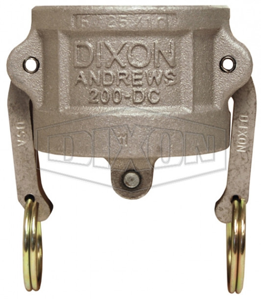600-DC-AL - Dixon Cam & Groove Type DC Dust Cap