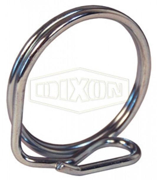 200PRSCCS - Pull Ring Safety Clips for Boss-Lock Cam & Groove Couplers