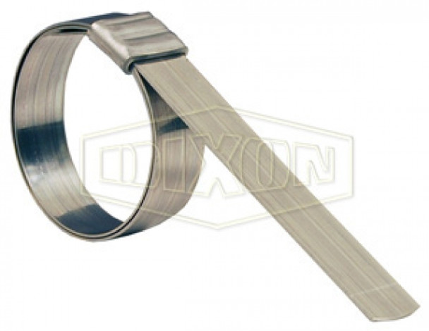 JS214 - Dixon Roll-Over Type Smooth ID Band Clamp