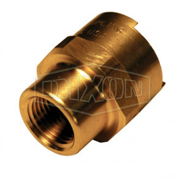 4NF6-B - Dix-Lock® N-Series Bowes Interchange Female Threaded Coupler