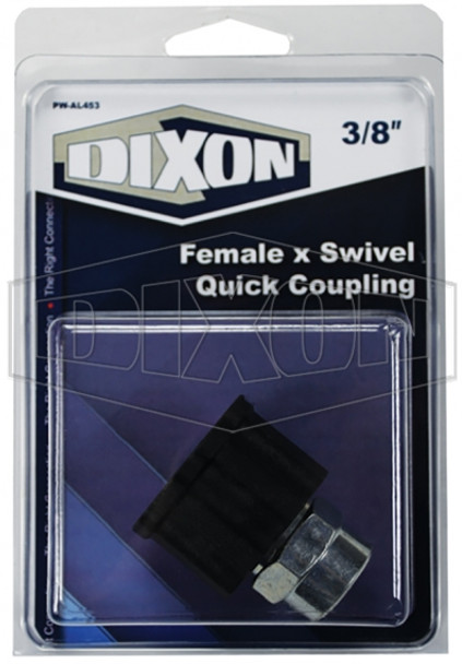 PW-AL453 - Female x Swivel Quick Coupling - Retail Packaged PW-AL453 - Female x Swivel Quick Coupling - Retail Packaged