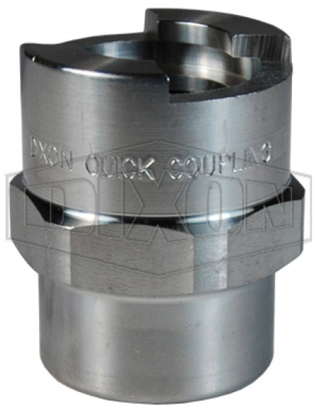 4NF6-S - Dix-Lock® N-Series Bowes Interchange Female Threaded Coupler