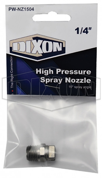 PW-NZ1504 - High Pressure Spray Nozzle - Retail Packaged