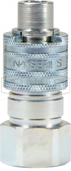N4F6 - Dix-Lock® N-Series Bowes Interchange Female Threaded Plug