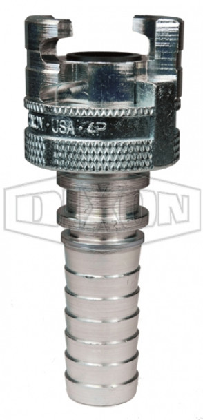 4PS3 - Dual-Lock P-Series Thor Interchange Hose Barb Coupler