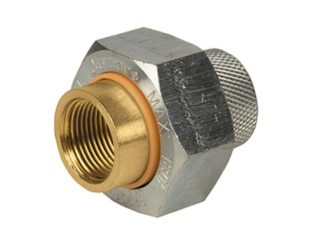 Lead Free Brass Dielectric Union, FIP x FIP Connection, 250 PSI