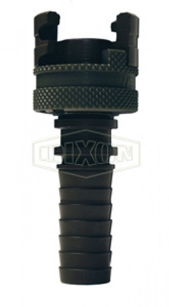 4PS6-9 - Dual-Lock P-Series Thor Interchange Hose Barb Coupler