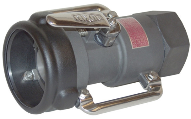 BSS61-100 - Bayonet Style Dry Disconnect Straight Swivel Coupler x Female NPT