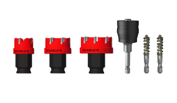 6 pc Steel Demon™ Carbide Teeth Hole Cutter Set (6-Pieces) 6 pc Steel Demon™ Carbide Teeth Hole Cutter Set (6-Pieces)