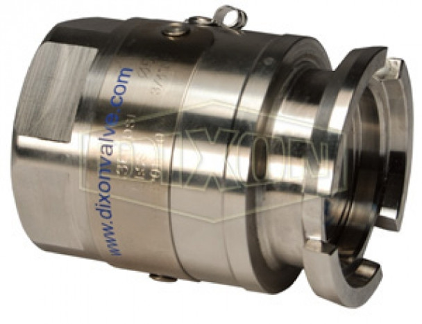 DDA075SS - Dixon MannTek Dry Disconnect Adapter Tank Unit x Female NPT