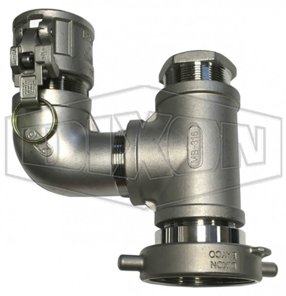 A200SVA - Washout Cap with Swivel and 2" Vent