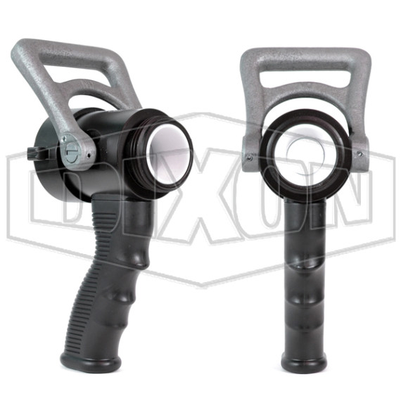 FBSO150F-PG - Forestry Grade Aluminum Ball Shut-Off Nozzle with Pistol Grip