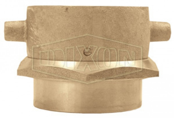 SF300NYFD - Open Snoot Brass Female Swivel Adapter - Pin Lug