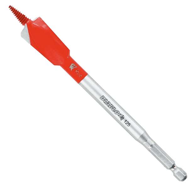 Diablo 3/4 in. x 6 in. Demo Demon™ Spade Bit for Nail-Embedded Wood