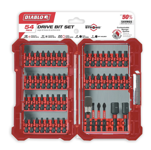 54 pc Screwdriving Set (54-Piece)