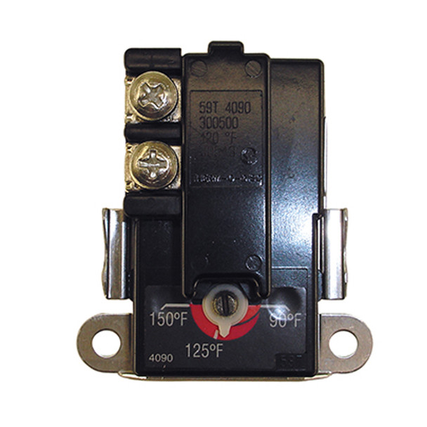 Therm-O-Disc 2pt Plain Lower Thermostat for Double Element Water Heaters