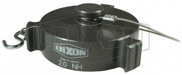 CAP300F-C - Aluminum Rocker Lug Cap with Cable