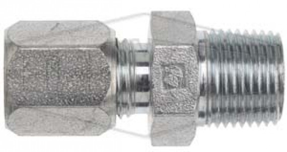 FLC2404-08-12 - Flareless Bite Male Tube x Male NPTF