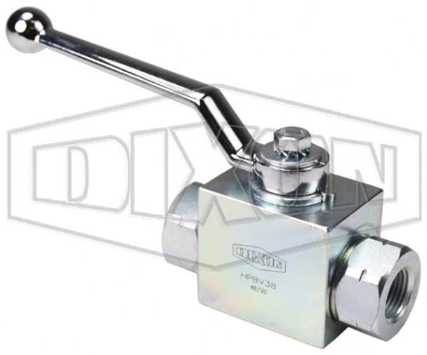 HPBV150ZPL - High Pressure Clear Zinc Ball Valve