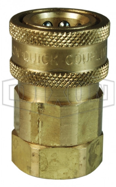 8VBF8-B - V-Series Valved Female Coupler