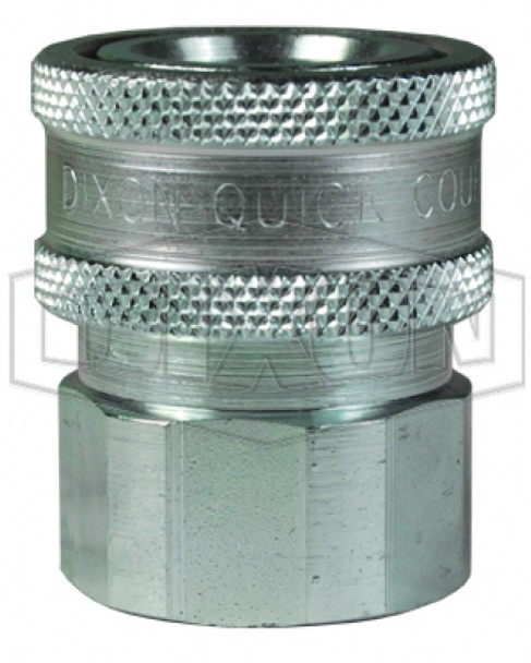 4VF4-E - V-Series Unvalved Female Coupler