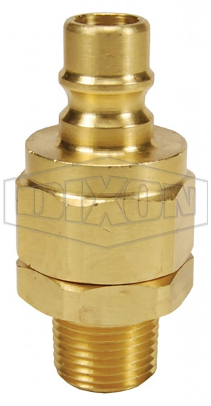 V12M12-B - V-Series Valved Male Plug