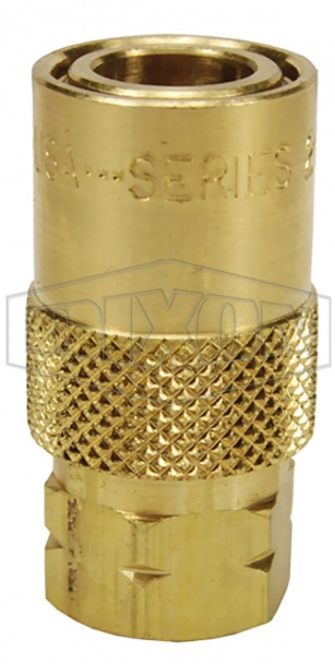 3CMF2-B - CM-Series Industrial Mold Valved Coupler Female NPTF