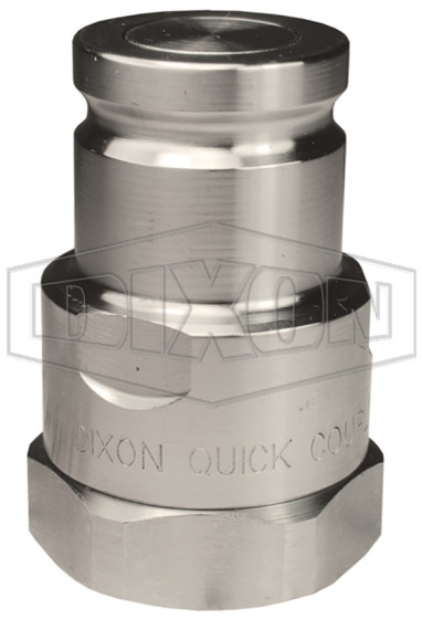 ST4BF4-SS - ST-Series Heavy Duty Flushface Female Threaded Plug