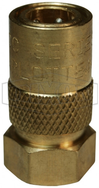 2CMF1-B-E - CM-Series Industrial Mold Unvalved Coupler Female NPTF