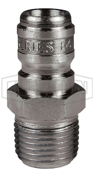 E10M10 - E-Series Straight Through Male Threaded Plug