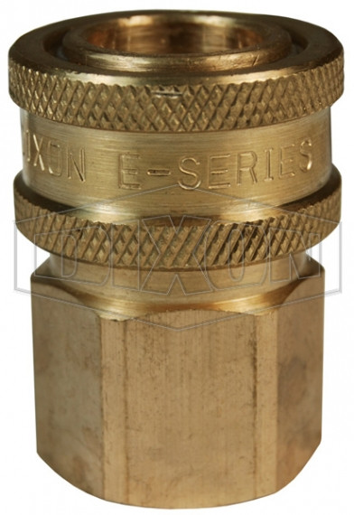 6EBF6-B - E-Series Straight Through Female Threaded Coupler