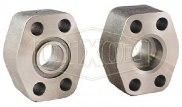 C61610808PSW - Hydraulic 4-Bolt Flange Pipe Socket Weld