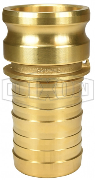 G400-E-BRCR - Global Crimp Style Cam & Groove Type E Adapter x Hose Shank