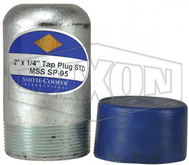 BP40-300T050 - Bull Plug with Tap