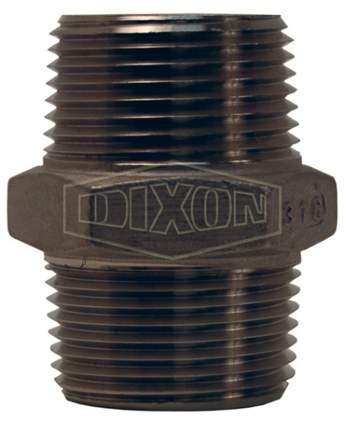 3700202SS - Straight Hex Nipple